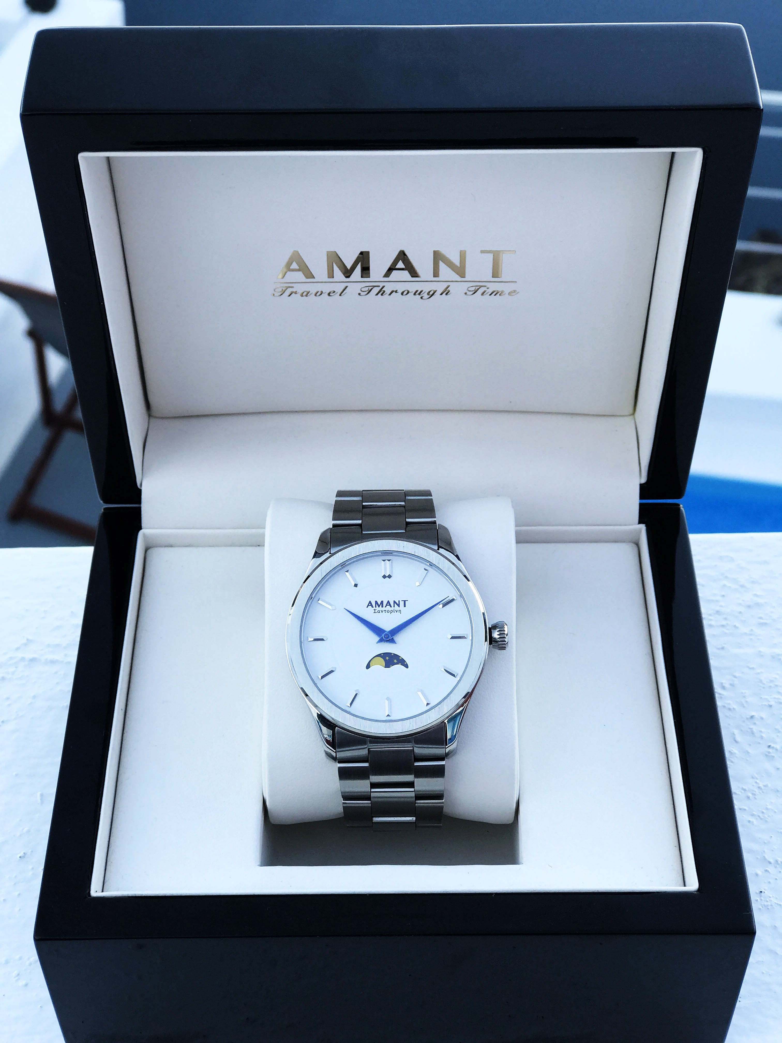 SANTORINI MOONPHASE - Luxury Watch by Amant